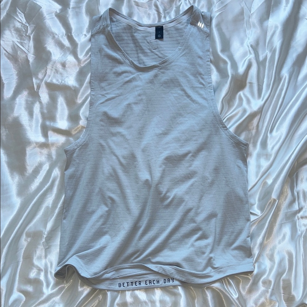 lululemon Light Gray Tank Top